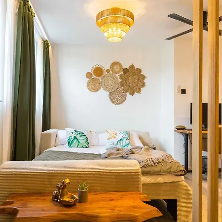 Apartamento Tropengefluester Penthouse Hof, Whirlpool, Digital Checkin, 300mbit Wlan, Ballkon, Weber Grill